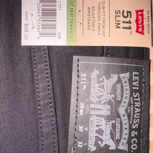 Levi's 511 Slim Men's Jeans - Charcoal